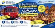 Mit dem „roten Brummer“ zum Weihnachtsmarkt nach Hattingen