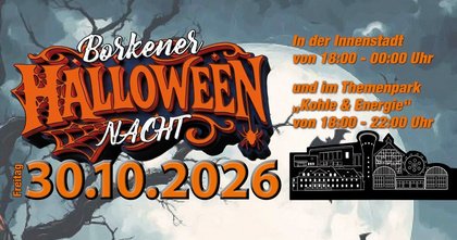 Borkener HALLOWEEN Nacht 30.10.2026 Borken (Hessen)