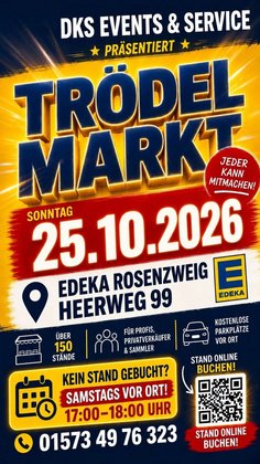 Trödelmarkt Edeka Rosenzweig Heerweg. 99 in Düren