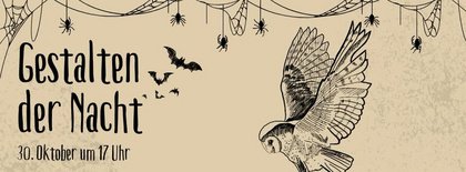 Halloween im Tierheim - "Gestalten der Nacht"