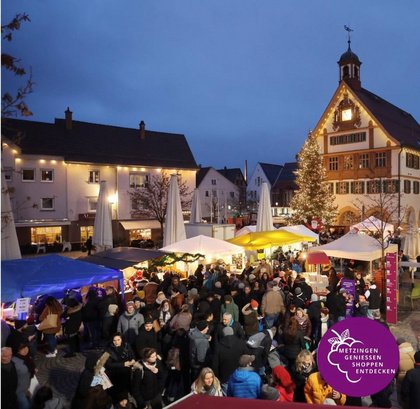 Metzinger Weihnachtsmarkt in der Innenstadt