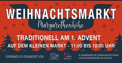 Weihnachtsmarkt Margarethenhöhe 2026