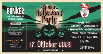 Kinder Halloween Party
