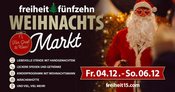 Weihnachtsmarkt in der freiheit fünfzehn 04.-06.12.2026