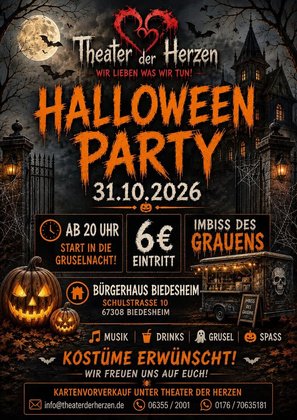 Halloweenparty - Theater der Herzen