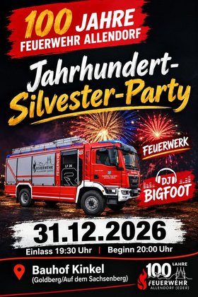 Jahrhundert-Silvesterparty