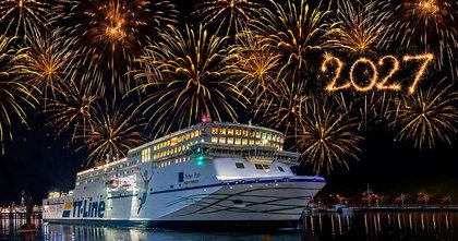 Silvesterparty zwischen Himmel und Meer