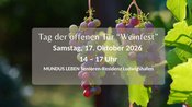 Tag der offenen Tür "Weinfest"