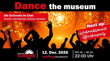 Dance the museum - Weihnachtsmarkt Aftershowparty