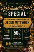 Weihnachtsparty-Mittwoch