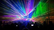 Silvester-Lasershow