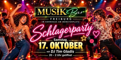Schlagerparty in der Musikbar Freiburg