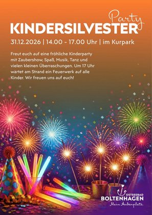 Große Kindersilvester-Party