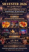 Silvester 2026 in Bad Sachsa