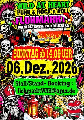 Punk & Rock`n`Roll Flohmarkt ab 14 Uhr