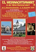 Weihnachtsmarkt in der Abtei Rommersdorf