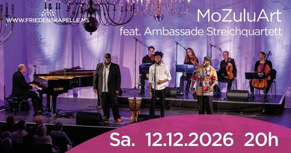 MoZuluArt feat. Ambassade Streichquartett in Münster