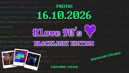 #love90's | Blacklight Edition