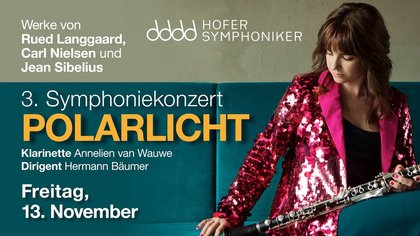 3. Symphoniekonzert 2026/27 der Hofer Symphoniker