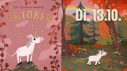 Bilderbuchkino: Ein Einhorn namens Oktober