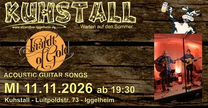 Haardt of gold live im Kuhstall