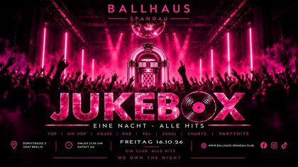 JUKEBOX – Eine Nacht. Alle Hits.