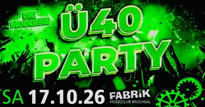 Ü40 PARTY | Hier tanzt Bruchsal!