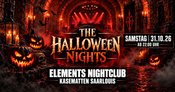 The Halloween Nights - Sa. 31.10. Elements Nightclub