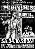 THE PROWLERS (Canada’s premier Oi! band) + Streetwise + Sons of Gothenburg