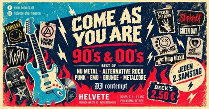Come as you are 90's & 00's