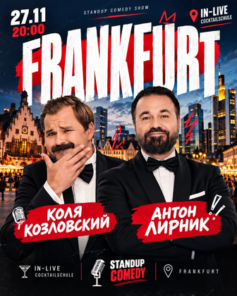 STAND-UP-SHOW FÜR ERWACHSENE IN FRNAKFURT!