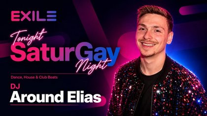 SaturGay Night mit DJ Around Elias