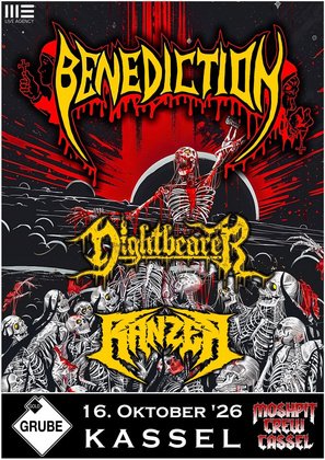 BENEDICTION + NIGHTBEARER + RANZER @ Goldgrube Kassel