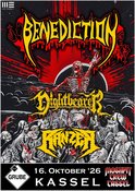 BENEDICTION + NIGHTBEARER + RANZER @ Goldgrube Kassel