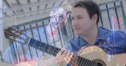 „Nacht der argentinischen Gitarren“ mit Max Balanowsky (Gitarre) und Martín Cháves (E-Gitarre)