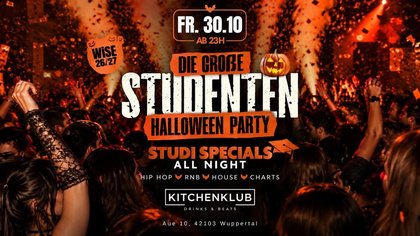 Die große Studenten Halloween Party WiSE 26/27