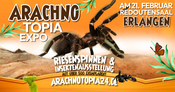 Arachnotopia - Riesenspinnen & Insektenausstellung Erlangen