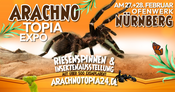 Arachnotopia - Riesenspinnen & Insektenausstellung Nürnberg