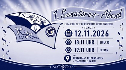 1. Senatoren Abend K.G. Blau-Weisse Funken Hagen 1951