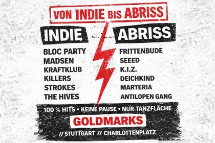 von INDIE bis ABRISS! @Goldmarks
