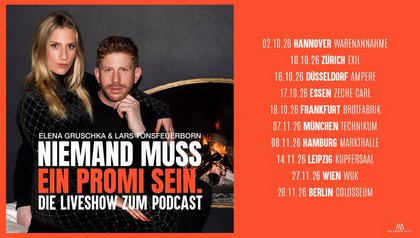 Niemand muss ein Promi sein /// Die Liveshow zum Podcast /// Frankfurt