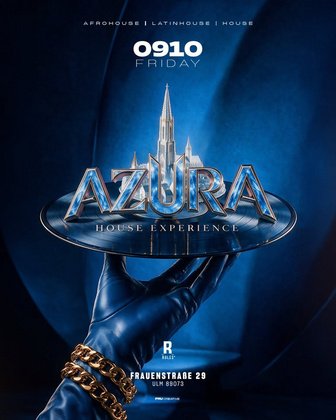 • AZURA 🪩 | FREITAG 9.10 | HOUSE EXPERIENCE