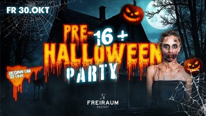 PRE-HALLOWEEN PARTY 16+