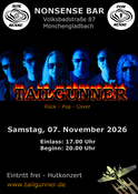 TAILGUNNER heizt die NONSENSE BAR ein