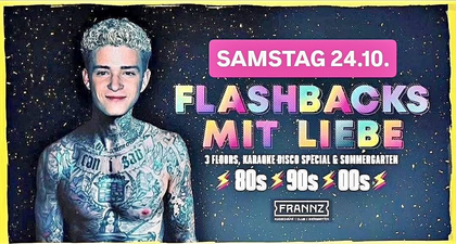 Flashbacks mit Liebe - 80er, 90er & 2000er Party plus Karaoke Disco Floor