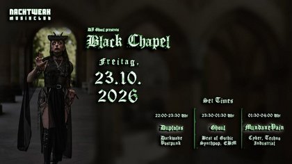 Black Chapel Oktober - mit Duplolas