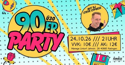 90er Party mit Steve Cypress