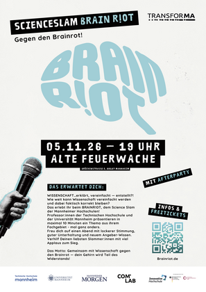 BRAINR!OT - Der Science Slam der Mannheimer Hochschulen