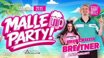 Malle Party mit Breitner mit Alyssa Melody@ Hagen