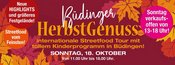 Herbstgenuss - Verkaufsoffener Sonntag bei Müller-Ditschler in Büdingen